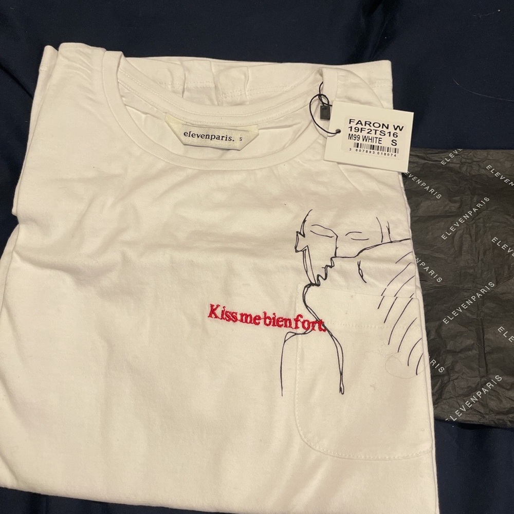 Eleven Paris Men an Women Shirt Small- fits medium